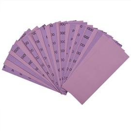 Sandpaper 120 to 3000 Grit,Wet Dry Sanding Sheets,High Performance Ceramic Abrasive Sand Paper for Wood Furniture Finishing,Metal Grinding,Automotive Polishing,9 x 3.6 Inch,60PCS