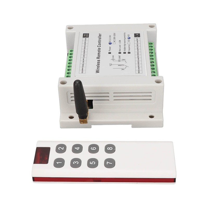 8 Channel Relay 8 Channel 10A Relay RF Radio Remote