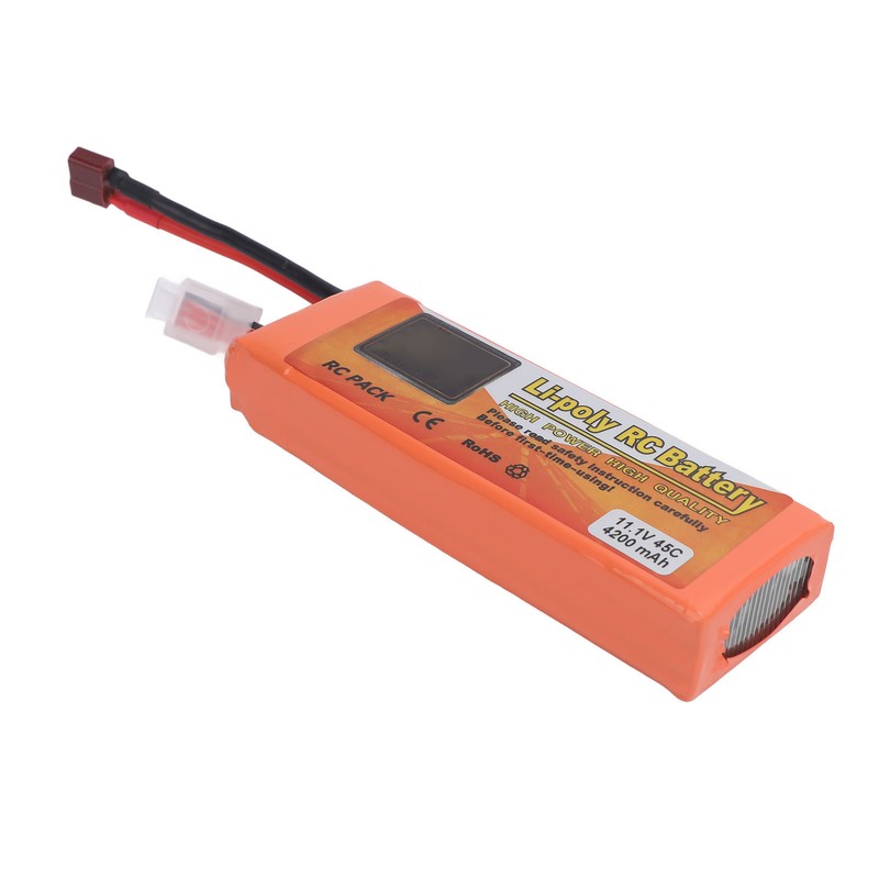4200mAh Lithium Battery 11.1V 45C High Capacity Rechargeable Lipo Battery