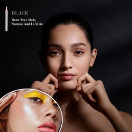 Lacrimal Nevus Pen, Freckle Removal Pen, Create Natural Makeup For Freckles, Realistic Freckle Removal Makeup Pen, Waterproof Freckle Removal Pen (natural brown)