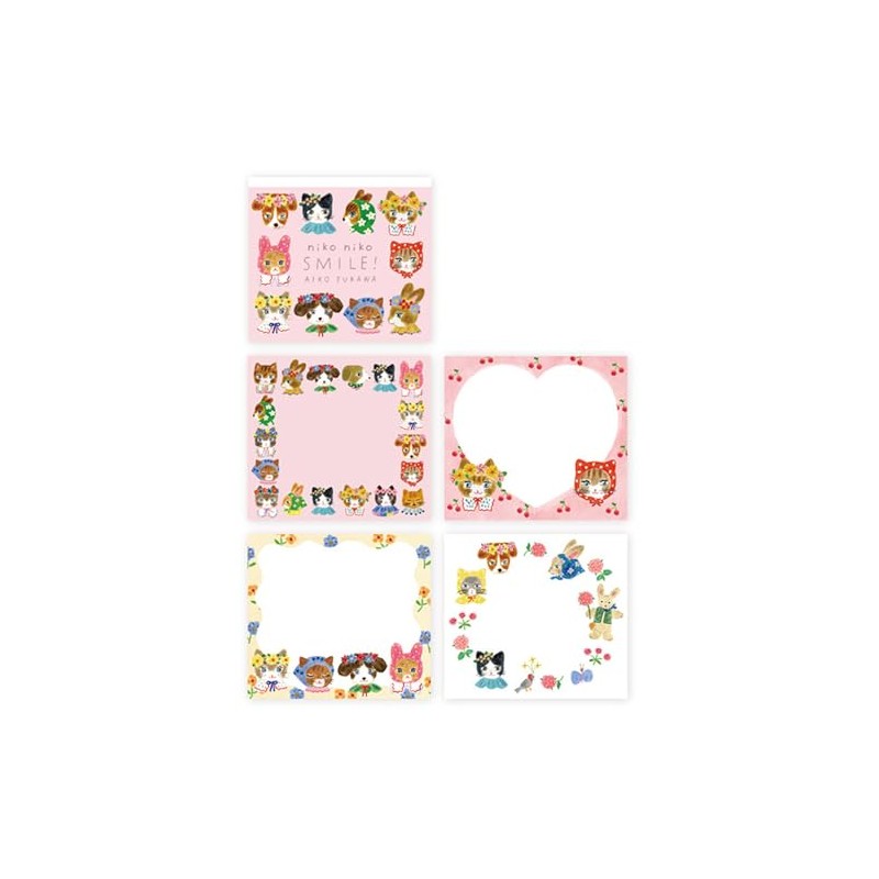 Expression Sha 22-940 Memo Block Memo, Aiko Fukawa Nikoniko SMILE!