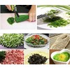 Multilayer Stainless Steel Multifunctional Knives Kitchen Scissors Chive Cutter Herb