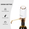 WIWONEY Aeratore e versatore elettrico di vino, decanter per vino