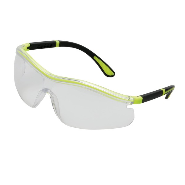 Gebol Neon Clear Safety Glasses Sporty Design and Comfortable Fit