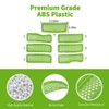 SQQP Front Grill Insert Mesh Grille Inserts Cover Kit 7Pcs