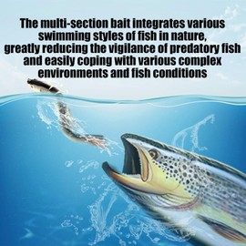 Catfish Bait,Realistic Swimbait Lures Set for Bass - Fishing Supplies for Women, Men, Fisherman, Father, Boyfriend Outdoor