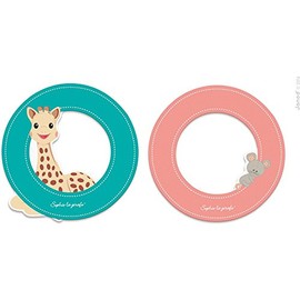 Janod Letter Series Sophie the Girafe (Wood) -O (J09559), Multicoloured (1)