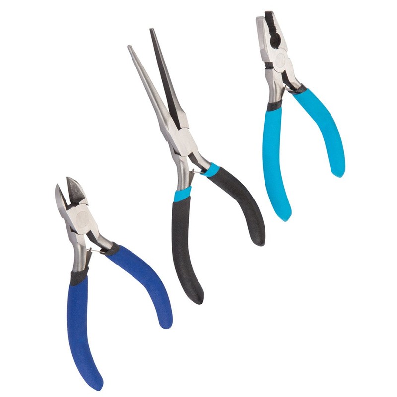 Blue Spot 08512 Combination Mini Plier Set Needle with Side