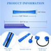 48 Pieces Hair Perm Rods Cold Wave Rods Plastic Perming