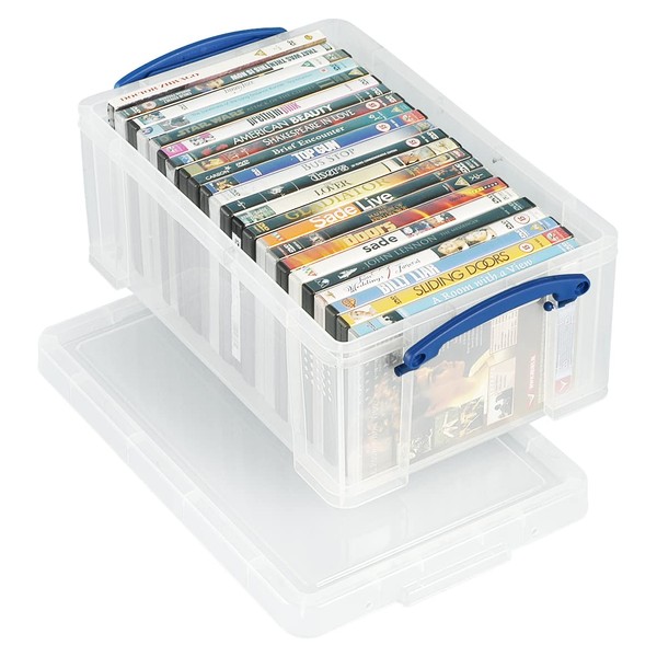 Really Useful 9 Litre Clear Plastic Storage Box