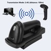 Barcode Scanner 2.4G Wireless USB Charging Handheld Portable 1D Cordless