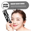 IWOWHERO Eyebrow Ruler Set 2pcs Eyebrow Stencil Level for Fast