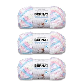Bernat Pipsqueak Sittin Pretty Yarn - 3 Pack of 100g/3.5oz - Polyester - 5 Bulky - 101 Yards - Knitting, Crocheting & Crafts