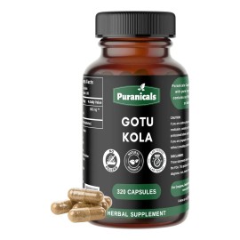 Gotu Kola Energia Mental Max Potente 320cap Americano Prime