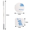 Allwon 100pcs Metal Stickers for Magnetic Palette Empty Eyeshadow Makeup