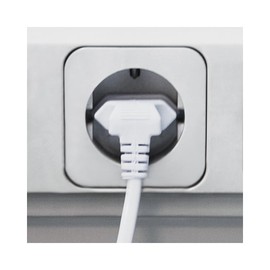 Transmedia Connection Cable – Angled – European Plug Double Groove Female 2.0 m