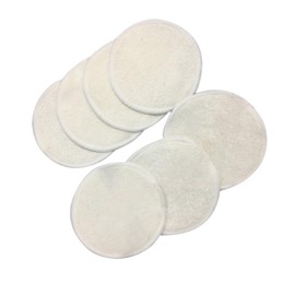 minkissy Bamboo Fiber Makeup Remover Pads Pack Face Wash Pad Reusable for Eye Facial Makeup Removal