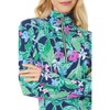 Lilly Pulitzer Women's Justine Half Zip UPF 50+, Multi Untamed