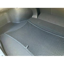 EACCESSORIES EA Rear Trunk Organizer Cargo Net for Toyota Camry 2018-2023 – Floor Style Cargo Net for Sedan - Premium Mesh Car Trunk Organizer Vehicle Carrier Storage – Compatible with Toyota Camry