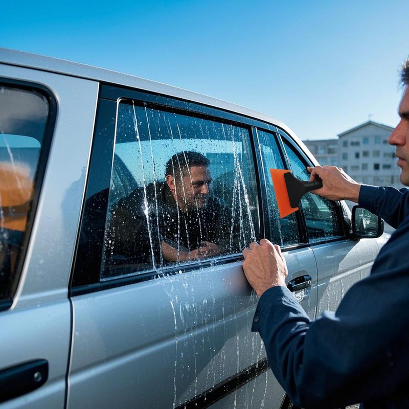 Small Squeegee car Window Squeegee Silicone Squeegee for Window Door