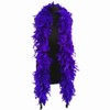 Luxury Purple Feather Boa - 80g - 180cm