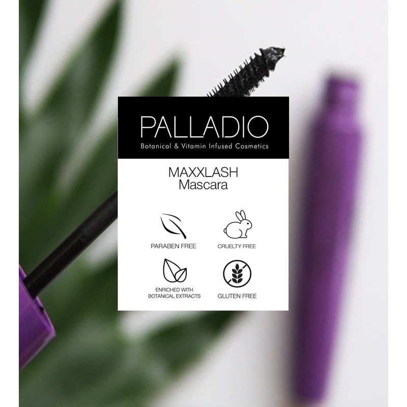 Palladio Maxxxlash Lengthening Mascara, Brown