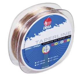 DEGA Taper Line Chalk Line 4 Colours 0.30 - 0.60 mm 220 m