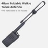 Foldable Intercom Antenna 48cm Walkie Talkie Antenna SMA-Male Interface High