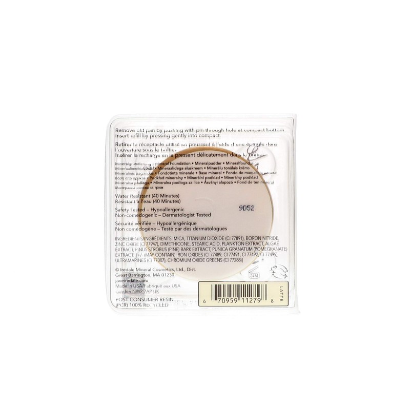Pressed Powder Refill – Latte Kaffeecreme, Face Powder, Lotion SPF20 – Jane Iredale