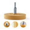 2 Pack Decal Remover Eraser Wheel Rubber Eraser Wheel for