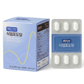 액티브 식염포도당 PTP 700mg x 60정 탈수예방 에너지보충, 60정, 1개 Active Sodium Glucose Powder PTP 700mg x 60 tablets, Dehydration Prevention, Energy Supplement, 60 tablets, 1 piece