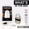 Blackstone Anti-Theft Loud 130db Alarm Padlock Weather Proof Heavy Duty