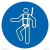 S20 Schild mit Aufschrift "Wear a safety harness", 200 x