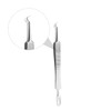 Healeved 2sets Double-headed Blackhead Extractor Stainless Pimple Remover Tool Kit