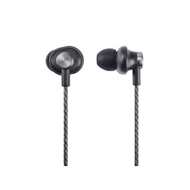 Panasonic RP-HTX20BE-K In Ear Wireless Bluetooth Headphones, Retro Style with Microphone, Smart Voice Control and Comfortable Ergonomic Fit - Black