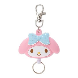 Sanrio 189472 My Melody Face Reel Keychain, Pink