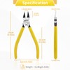 BOOSDEN Small Wire Cutters 2 Pack, 6 inch Wire Cutting