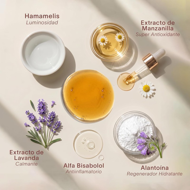Calm Boost Booster Calmante - Suero con Manzanilla, Hamamelis y