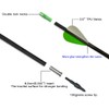 Zhao.Fu 29 Inch Carbon Arrow Practice Hunting Arrows Spine 400