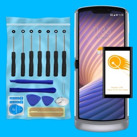For Motorola 1645mAh Sub Battery & Free Screwdriver Tools for Motorola razr 5G 2020 XT2071 US