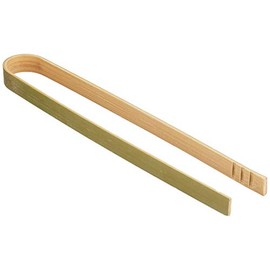 Decor Service Fingerfood Tongs Bamboo Natural 16 cm