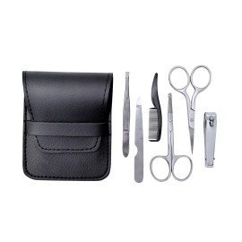 Precision Beard Mustache Eyebrows Nail Grooming Care Travel Gift Set Men Holiday Christmas