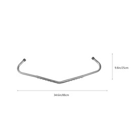 GANAZONO Cows Don't Kick Dairy Cows Anti-Kick Stick Stainless Steel Anti-Kick Stick Anti-Kick Device Clip Legs Cow Anti-Kick Rod Cow Kick Stopping Stick Stop Kicking Stick Pinch Legs Metal