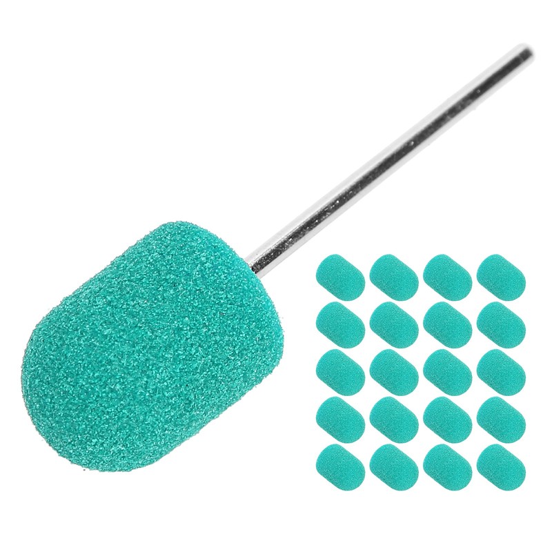 Nail Sanding Band Drill Bit Nail Art Polishing Sanding Cap