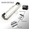 Mountable Clips, Clipboard Clip, 8 Pieces Metal Clipboard, Clipboard Clips,