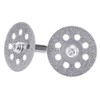 20 Pieces 22 mm Diamond Cutting Wheel with 4 Pieces