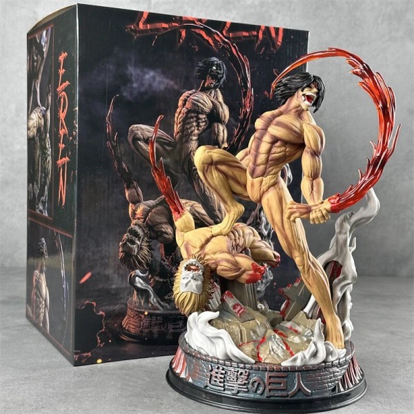 US Stock Attack on Titan Eren Jaeger 29cm PVC Action