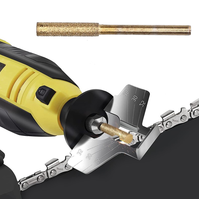 Pack of 20 Chainsaw Sharpeners File Eujgoov Emery Chainsaw Sharpener