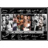 Stunning Quality All Time Greatest Heavyweight boxers Signed/Autographed Print. Boxing