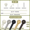 TANGWIN Antique White Curtain Rods for Windows 28 to 48